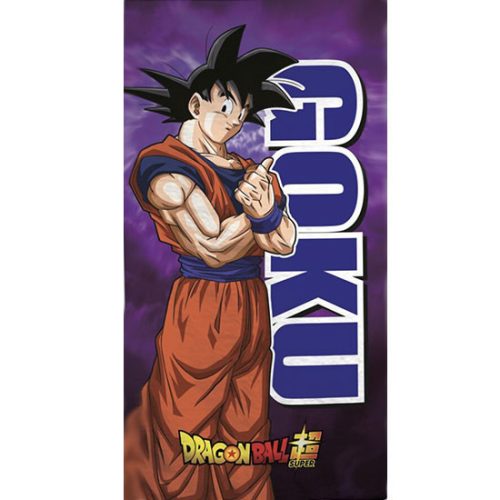 Dragon Ball Goku fürdőlepedő, strand törölköző 70x140cm (Fast Dry)