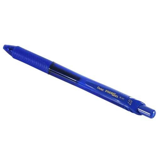 Rollertoll zselés 0,35mm, Pentel EnerGelX BL107-CX, írásszín kék 