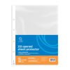 Genotherm lefűzhető, A4, 100 micron narancsos belül 2/3 részben nyitott 4 lyukú Bluering® 100 db/csomag,