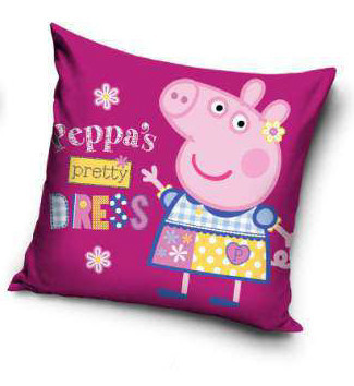 Peppa malac Pretty párna, díszpárna 40x40 cm