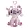 Disney Lilo és Stitch, A csillagkutya Angel 3D plüss figura akasztóval 14 cm