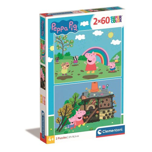 Peppa malac Nature Class 2x60 db-os puzzle Clementoni