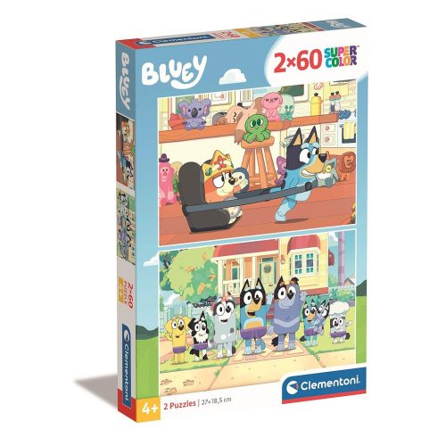 Bluey Imagination 2x60 db-os puzzle Clementoni