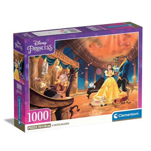 Disney Hercegnők Beauty and the Beast 1000 db-os puzzle Clementoni