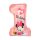 Disney Minnie Pink Első születésnap fólia lufi 71 cm