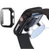 Apple Watch 7/Series 8 (41 mm) védőtok beépített edzett üveggel - DEFENSE 360 - fekete (ECO csomagolás)