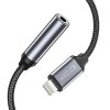 Tech-Protect lightning - 3.5 mm jack adapter - Tech-Protect UltraBoost Lightningto 3,5 mm Jack adapter - fekete/szürke