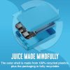 Univerzális hordozható, asztali akkumulátor töltő - Juice ECO 3 Power Bank -    2xUSB +Type-C - 10.000 mAh - világos kék