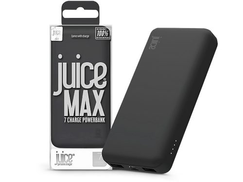 Juice hordozható külső akkumulátor / power bank - 20.000 mAh - Juice ECO MAX -  2xUSB + Type-C - fekete