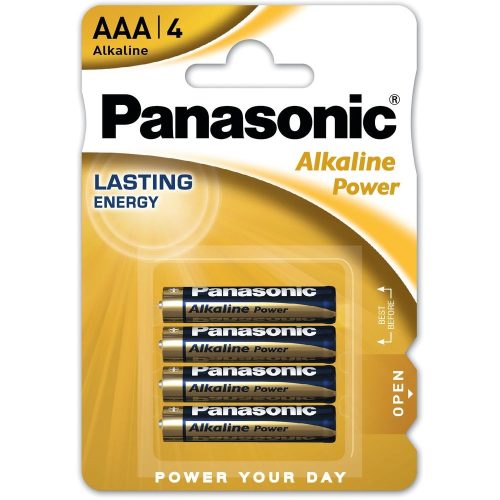 Panasonic LR03APB/4BP 1,5V AAA/mikro tartós alkáli elem 4 db/csomag