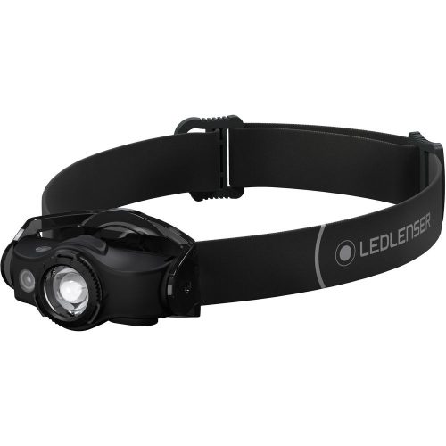 LEDLENSER MH4 outdoor LED tölthető fejlámpa 400lm/180m 1xLi-ion, fekete