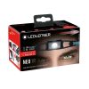 LEDLENSER NEO1R 250lm tölthető futó-túra fejlámpa 80m Li-ion/ Fekete/kék