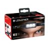 LEDLENSER NEO9R 1200lm tölthető futó-fejlámpa 200m Li-ion/ Fekete/szürke