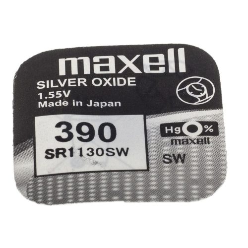 Maxell SR1130SW 1,55V ezüst-oxid gombelem 1db