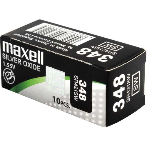 Maxell SR421SW 1,55V ezüst-oxid gombelem 1db