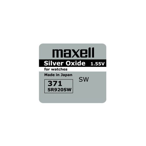 Maxell SR920SW 1,55V ezüst-oxid gombelem 1db