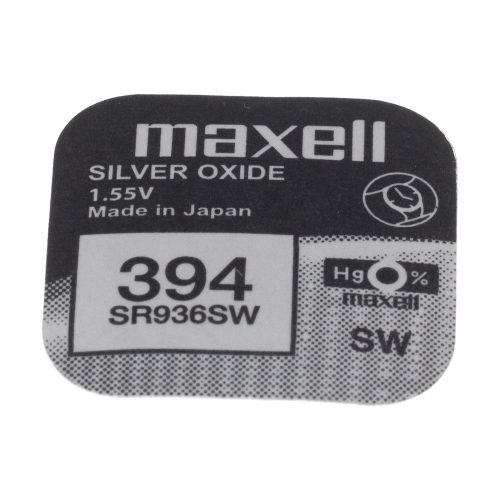 Maxell SR936SW 1,55V ezüst-oxid gombelem 1db