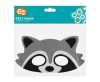 Mosómedve Raccoon filc maszk 18 cm