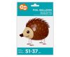 Hedgehog, Sün sétáló fólia lufi 51 cm