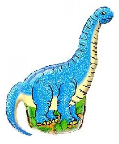 Dinoszaurusz Blue fólia lufi 36 cm (WP)