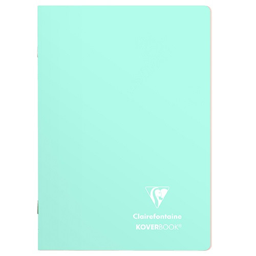 Füzet Clairefontaine Koverbook Blush A/5 48 lapos PP borítású vonalas menta