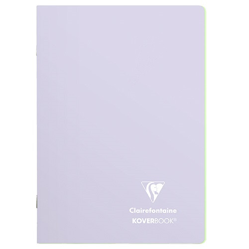 Füzet Clairefontaine Koverbook Blush A/5 48 lapos PP borítású vonalas lila