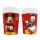 Disney Mickey Playful műanyag pohár 2 db-os szett 230 ml