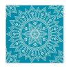 Mandala Petrol White szalvéta 20 db-os, 33x33 cm FSC