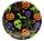 Halloween Happy papírtányér 8 db-os 23 cm FSC