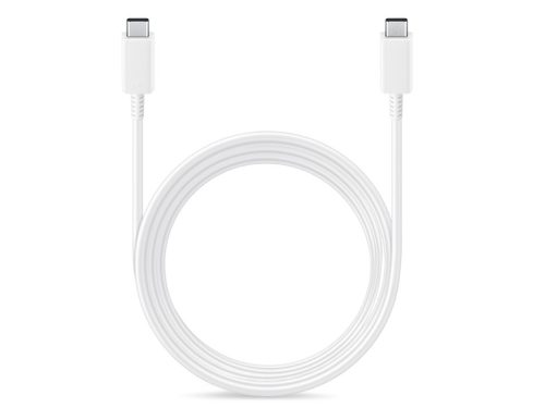 Samsung gyári USB Type-C - USB Type-C adat- és töltőkábel 180 cm-es vezetékkel -5A - EP-DX510JWE - fehér (ECO csomagolás)