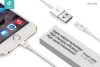 Devia USB - Lightning töltő- és adatkábel 2 m-es vezetékkel - Devia Smart Cable Lightning - fehér