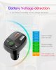 Devia Bluetooth FM-transmitter / szivargyújtó töltő - 2xUSB QC3.0 +             MP3/WMA/WAV/Flac + Pendrive/TF-kártyaolvasó - Devia Smart Series - fekete