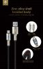 Devia USB - USB Type-C adat- és töltőkábel 1 m-es vezetékkel - Devia Tube Mars  Series Cable With Type-C - 5V/2,1A - fekete