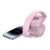 Devia Wireless Bluetooth sztereó fejhallgató beépített mikrofonnal - Devia      Kintone Series Wireless Headphones V2 - rózsaszín