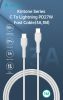 Devia USB Type-C - Lightning adat- és töltőkábel 1 m-es vezetékkel - Devia      Kintone Series Type-C to Lightning PD Cable - 27W - fehér