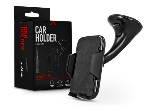 Maxlife műszerfalra / szélvédőre helyezhető PDA/GSM autós tartó - Maxlife       MXCH-01 Car Holder - fekete