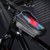 Tech-Protect kerékpárra szerelhető, por- és cseppálló telefontartó táska -      Tech-Protect V2 Bike Mount M Size - fekete