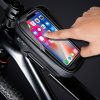 Tech-Protect kerékpárra szerelhető, por- és cseppálló telefontartó táska -      Tech-Protect V2 Bike Mount M Size - fekete