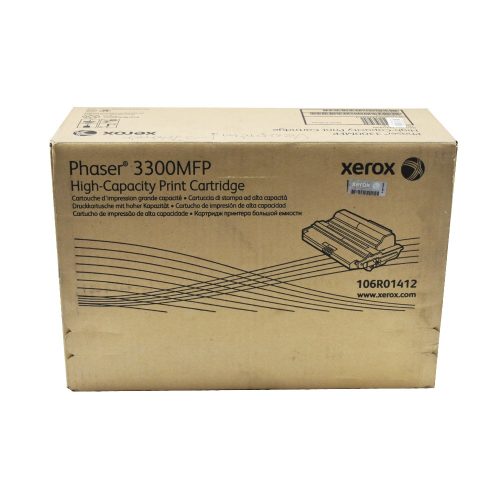 Xerox 3300 HC toner black ORIGINAL leértékelt  (106R01412)